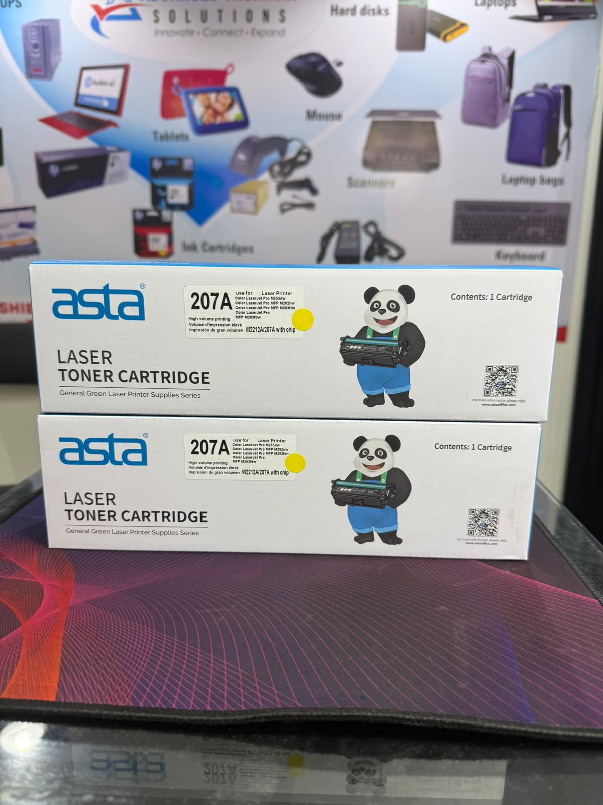 Asta 207A Yellow W2212A LaserJet Toner